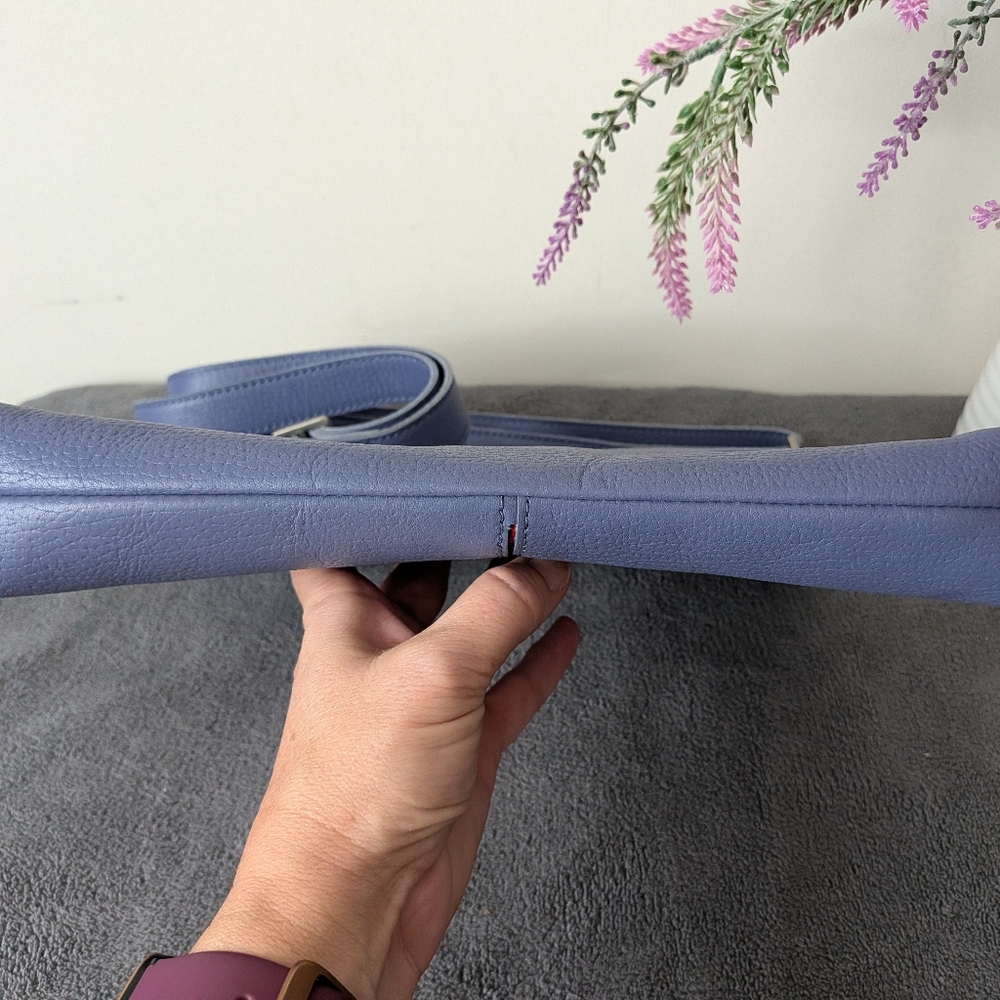 Hammitt Periwinkle Blue Leather Crossbody - Picture 4 of 9